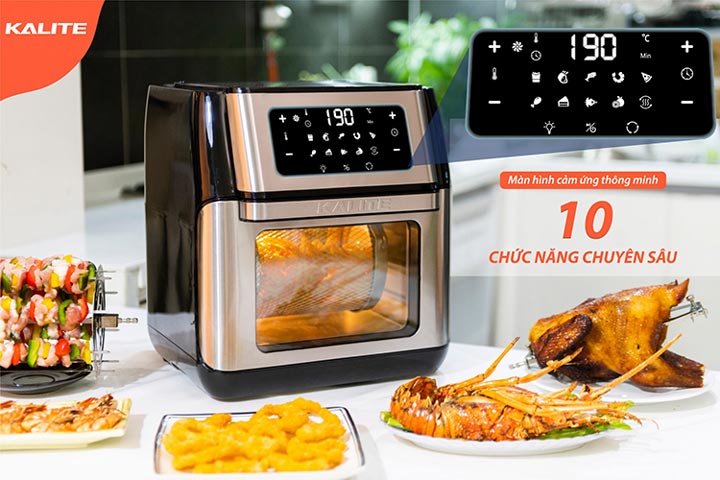 nồi chiên không dầu Kalite Q10 có tốt không