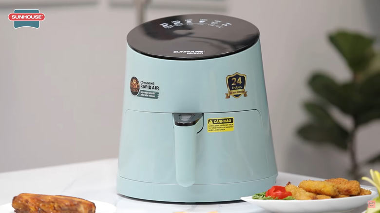 nồi chiên không dầu 3.5L Sunhouse Mama SHD4085G