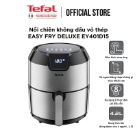 [Mã ELTEFALWL8 giảm 10% đơn 500K] Nồi chiên không dầu điện tử Tefal XL EY401D15, giỏ chiên 4.2L - BH 2 năm