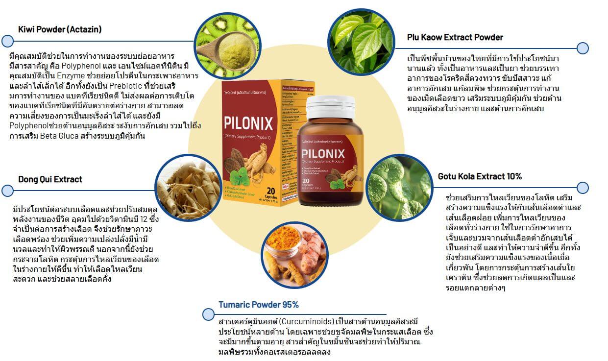 pilonix ingredient